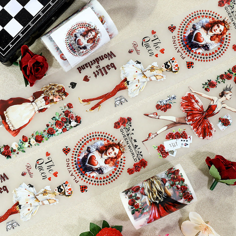 The Queen's Game PET Tape (6cm x 2m)