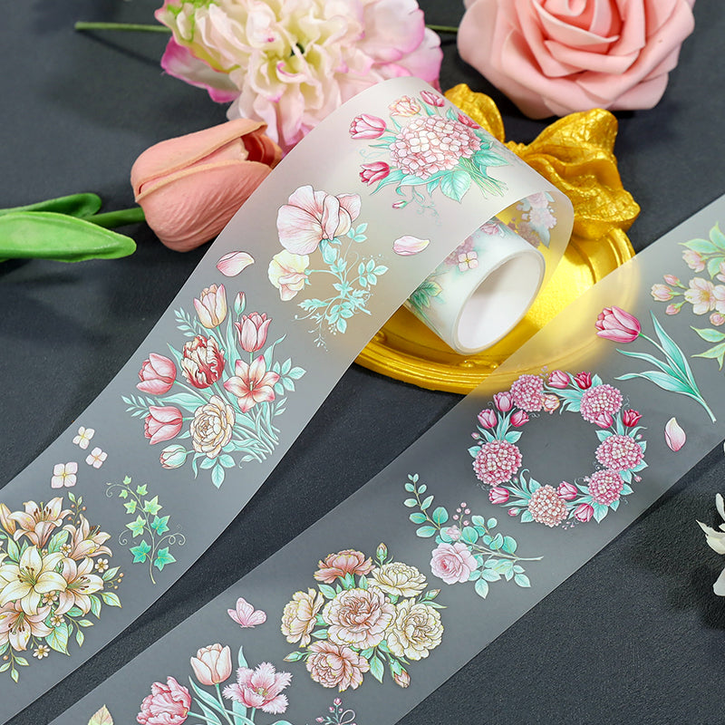 Flower PET Tape (6cm x 2m)