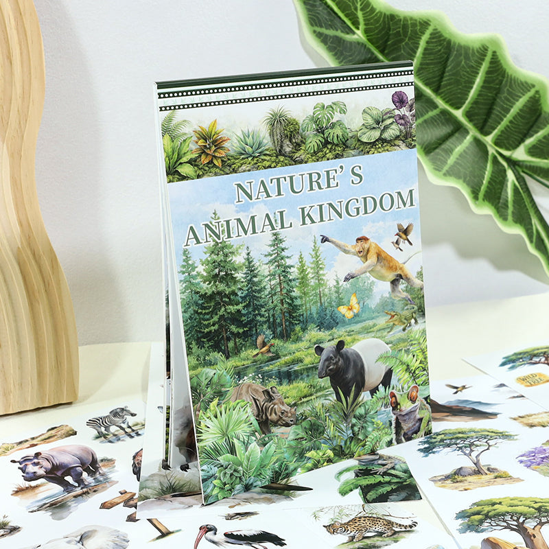 Animal Kingdom Sticker book -20Pcs each pack