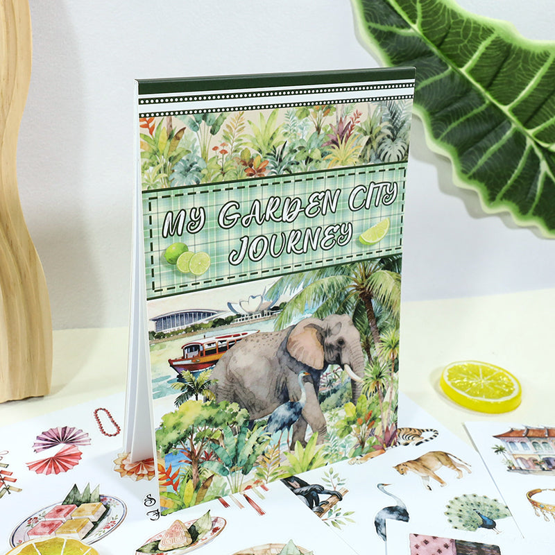 My Garden City Tour Sticker book -20Pcs each pack