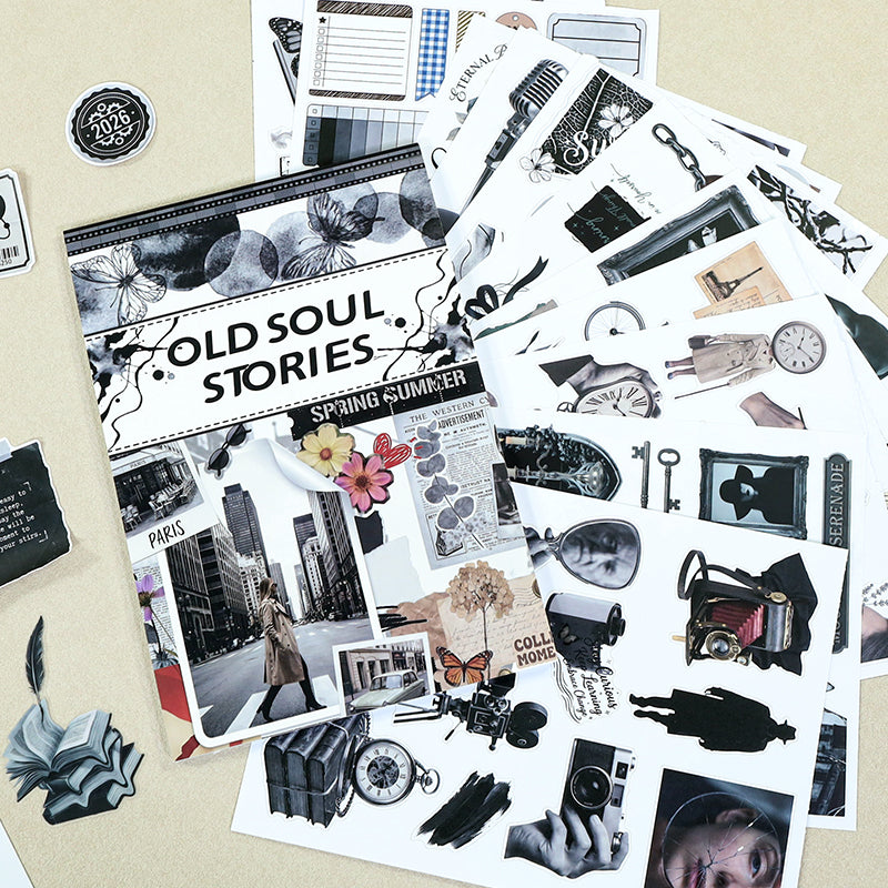 Old Soul Stories Sticker book -20Pcs each pack