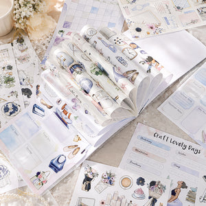 Pages fanned