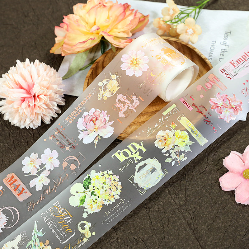 Watercolor Floral Dyeing Tape -5cm*2m