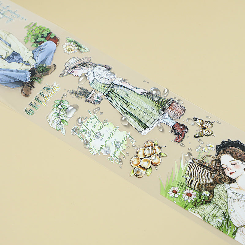 T-137- Gardening Time Tape Set *pre-cut