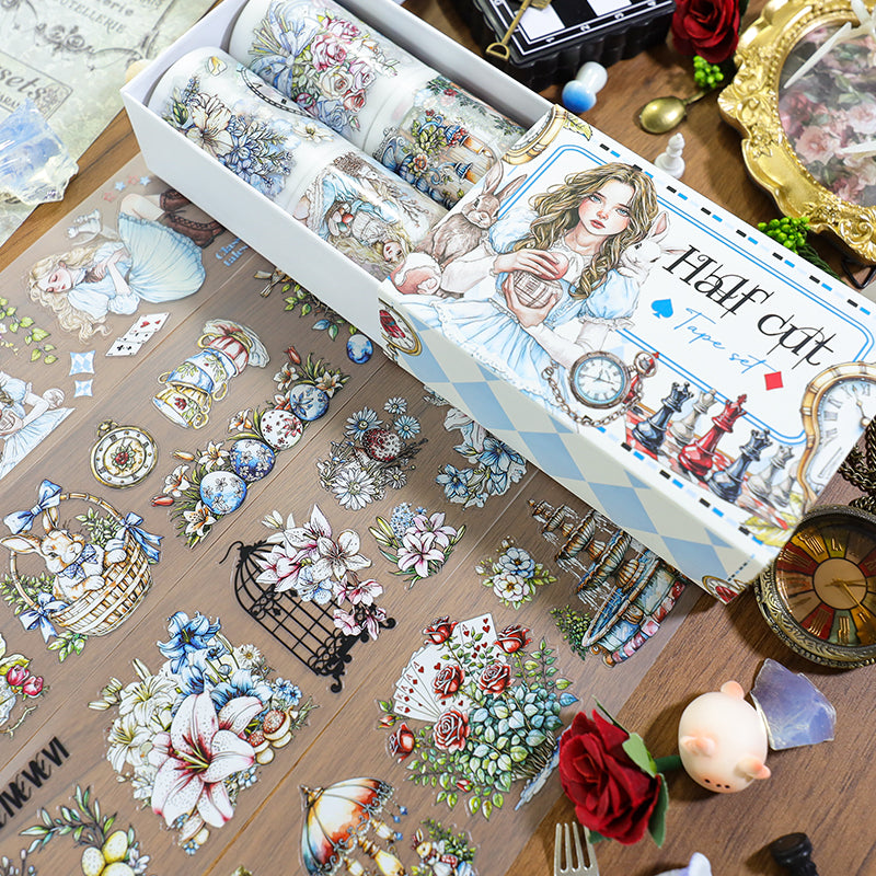 T-170- Alice in wonderland Tape Set *pre-cut
