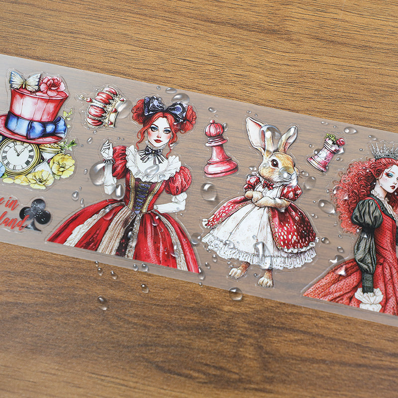 T-170- Alice in wonderland Tape Set *pre-cut