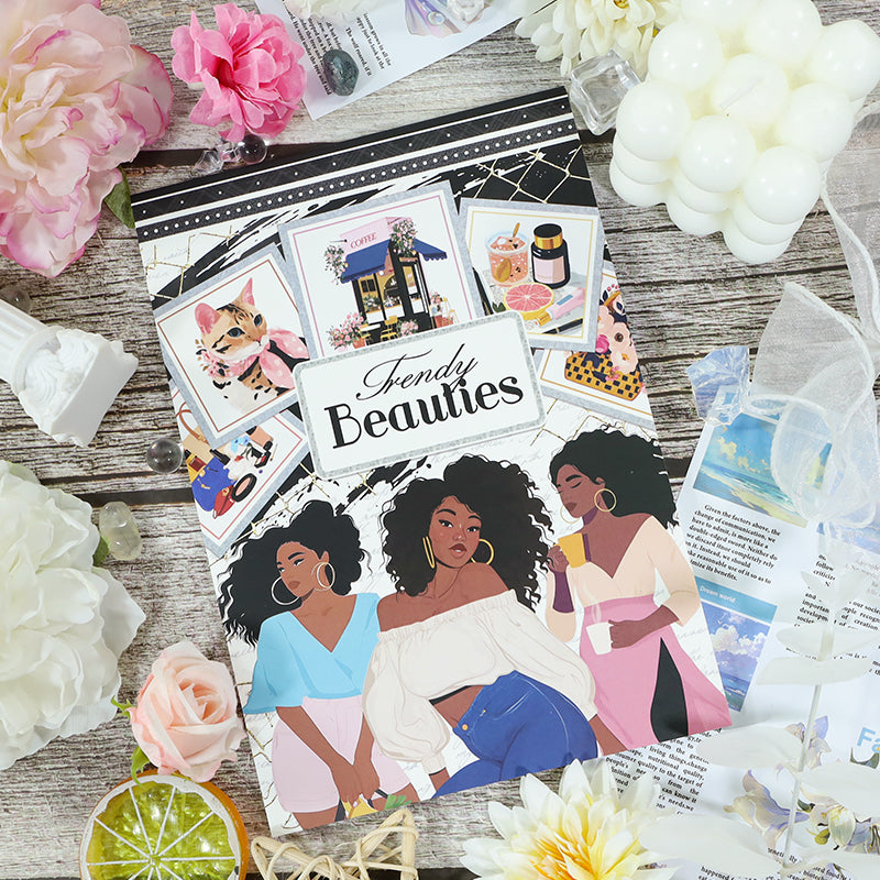 Trendy Beauty Sticker book -20Pcs each pack
