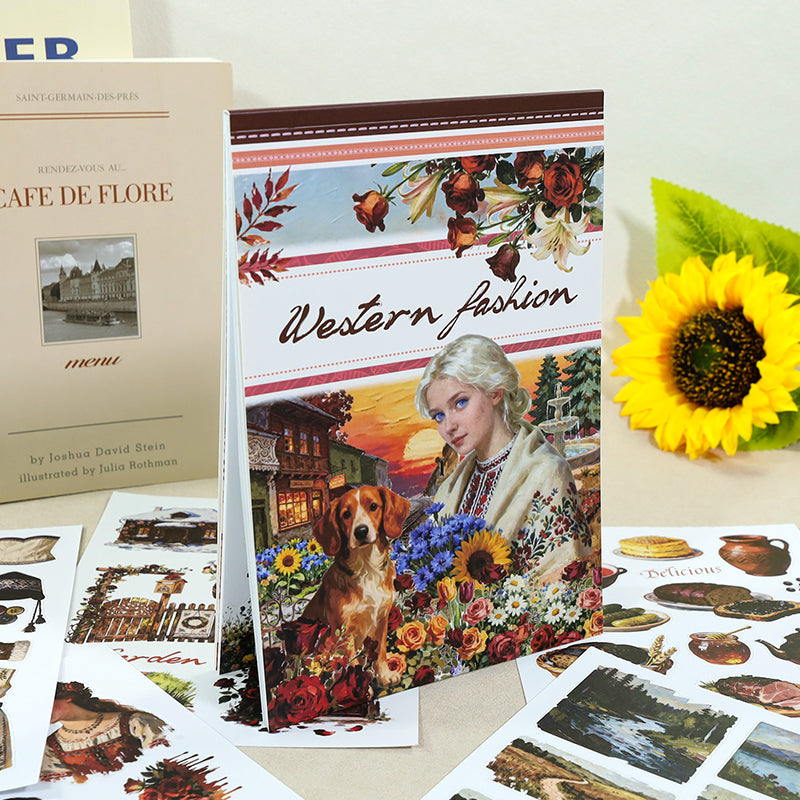 Western Fashion Sticker book -20Pcs each pack