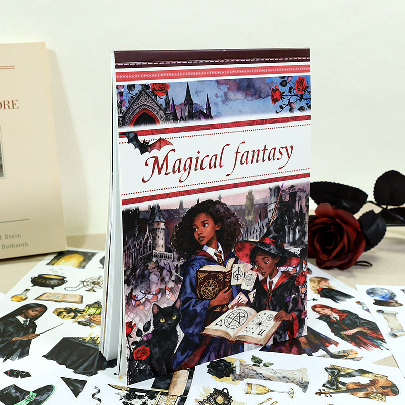 Magical Fantasy Sticker book -20Pcs each pack