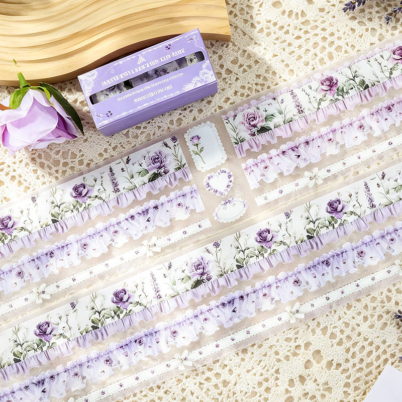Purple Mist, Light Veil PET Tape *pre-cut (48/32/18mm x 2m)