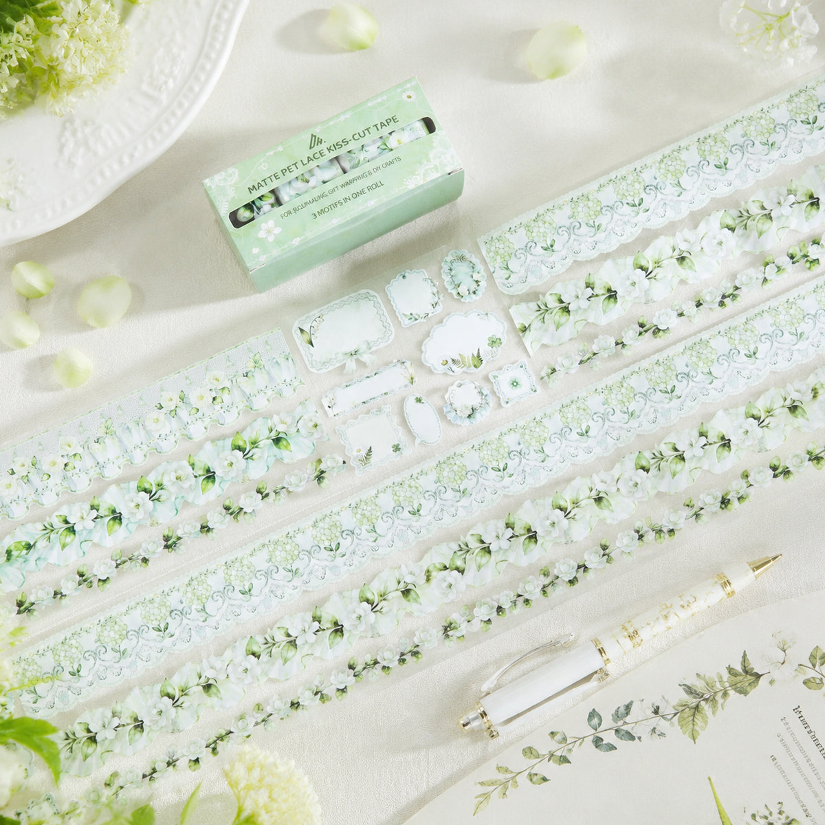 Ivy Whispers PET Tape *pre-cut (48/32/18mm x 2m)