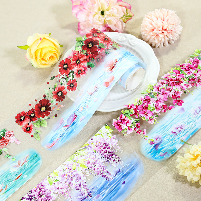 A Sea of Flowers in Midsummer PET Tape (9.5cm x 2m)