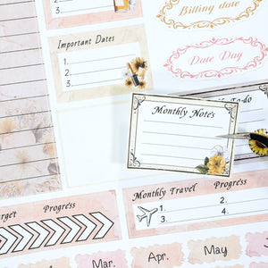 Planner sheet
