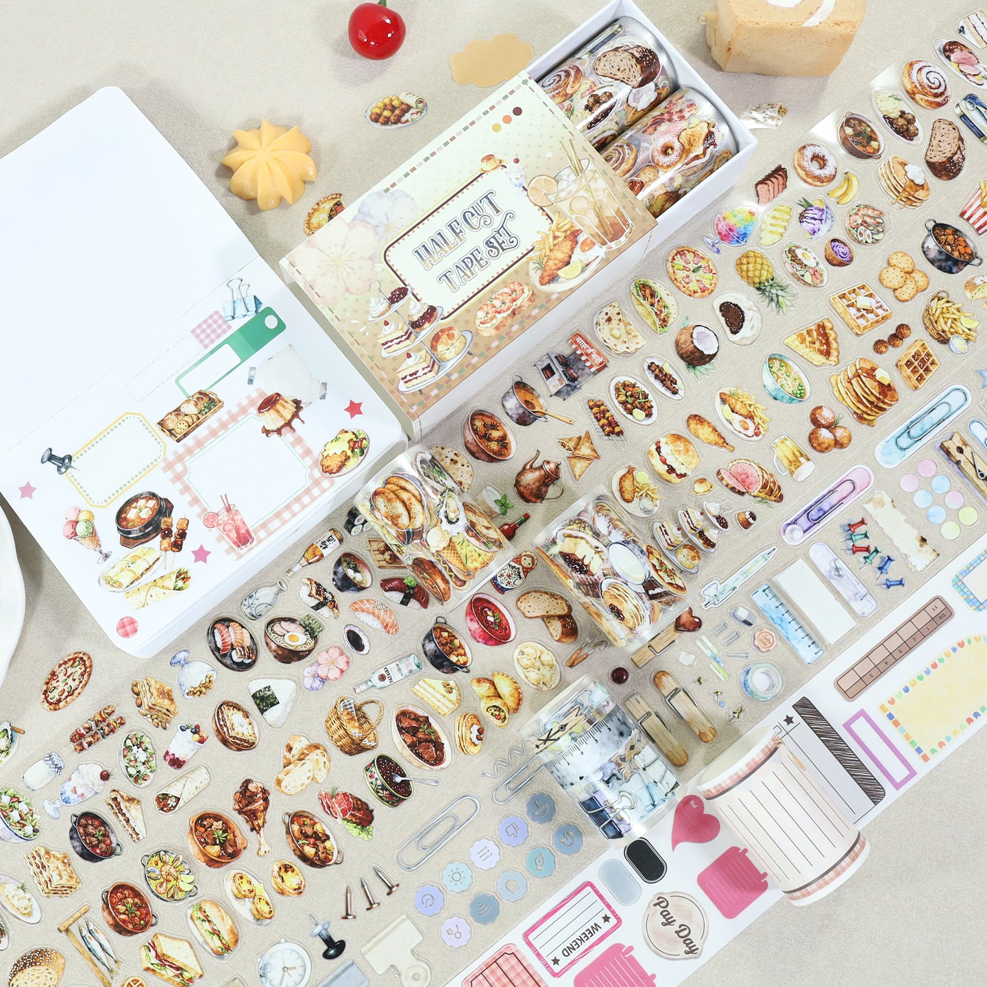 Warm Dishes Collection Tape Set *pre-cut