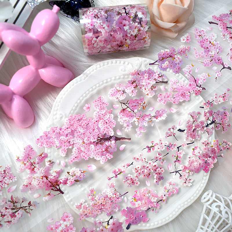 Cherry Blossom PET Tape (5.5cm x 2m)