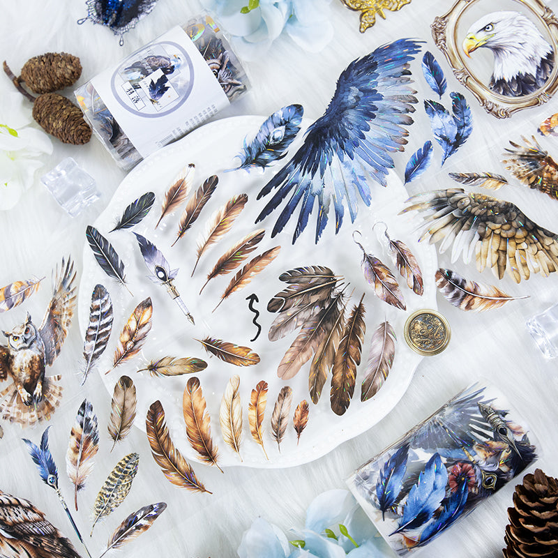 T-154- Feather PET tape -6.5cm*2m