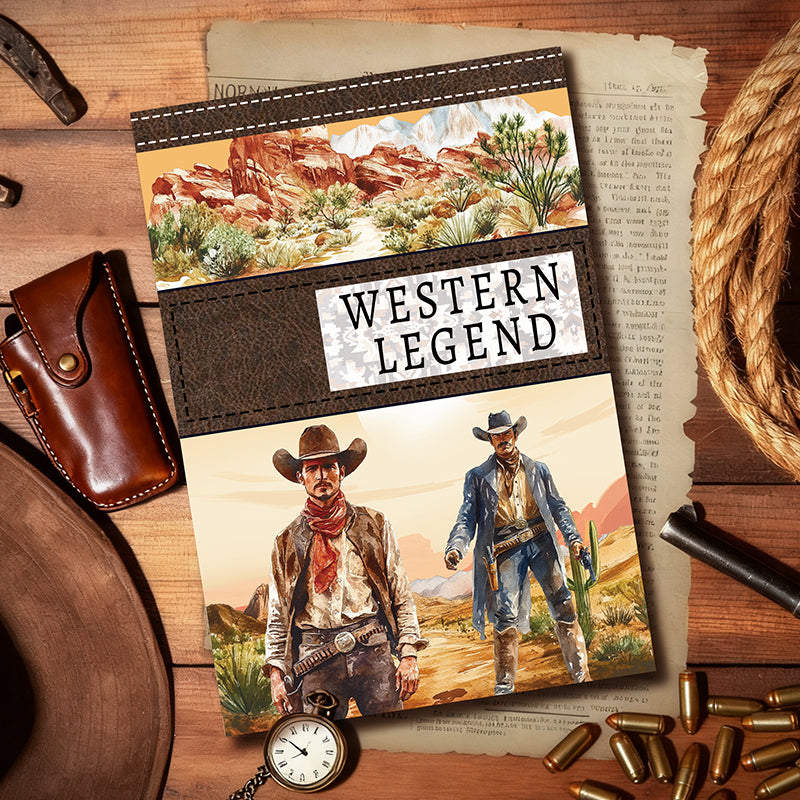 S-1403 Western legend Sticker Book -20Pcs each pack