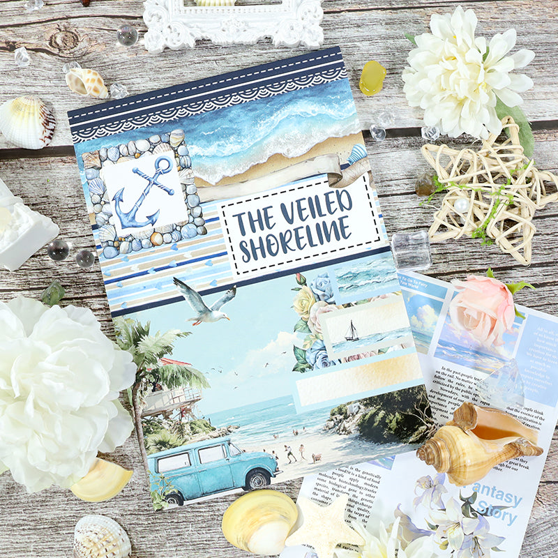 The Veiled Shoreline Sticker book -20Pcs each pack