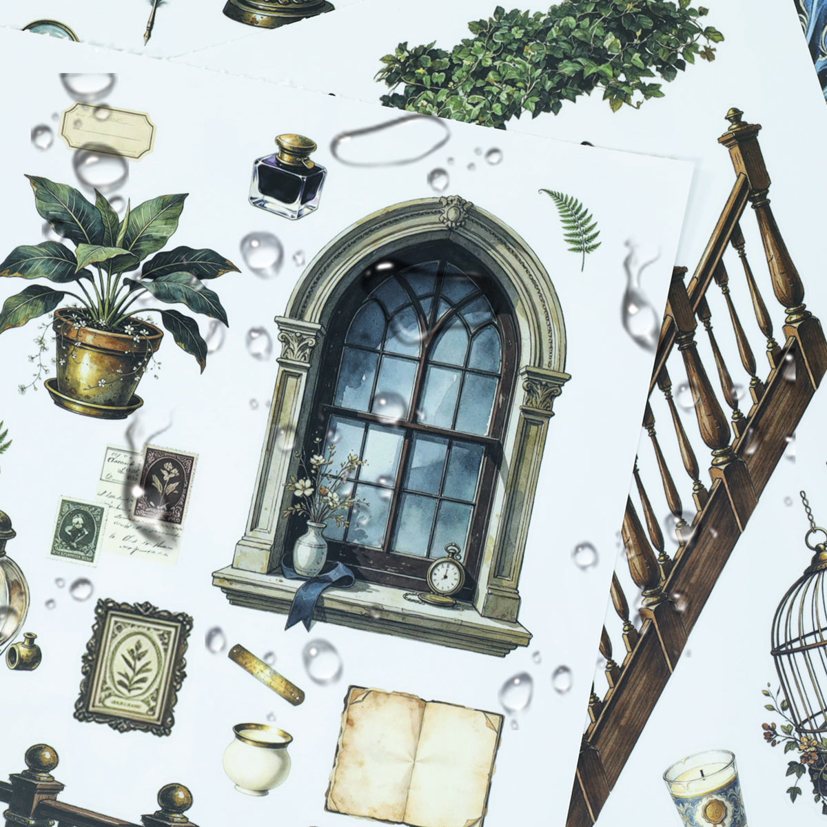 The Dark Study Sticker Book – 22 Pcs