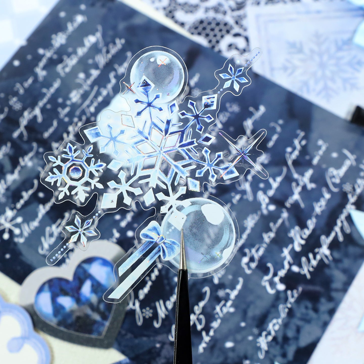 First Snow Sound Mixed pack journaling ephemera -52Pcs each pack