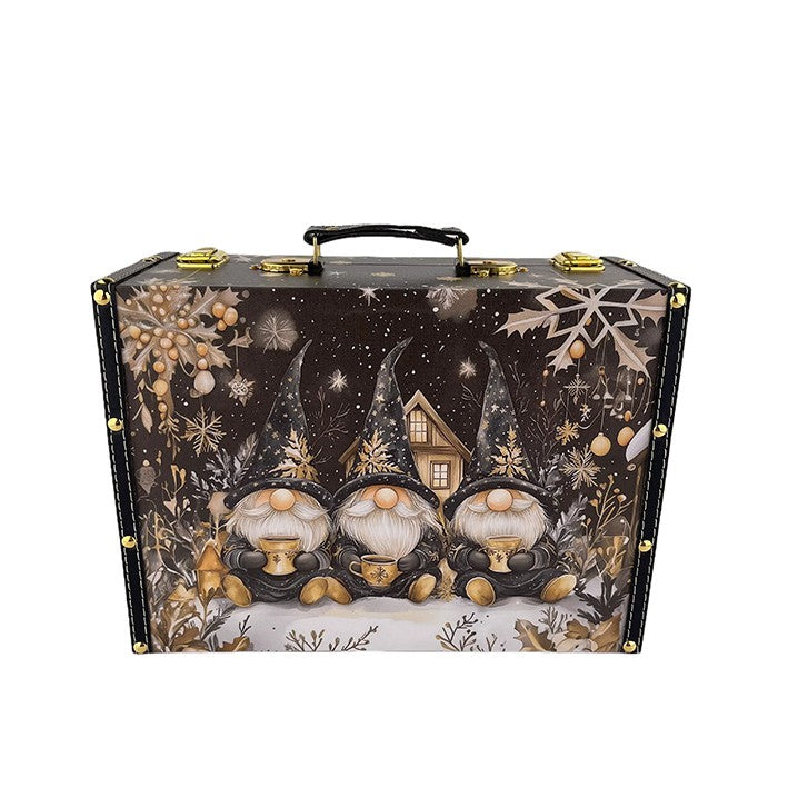 G200- Christmas Gnome Suitcase