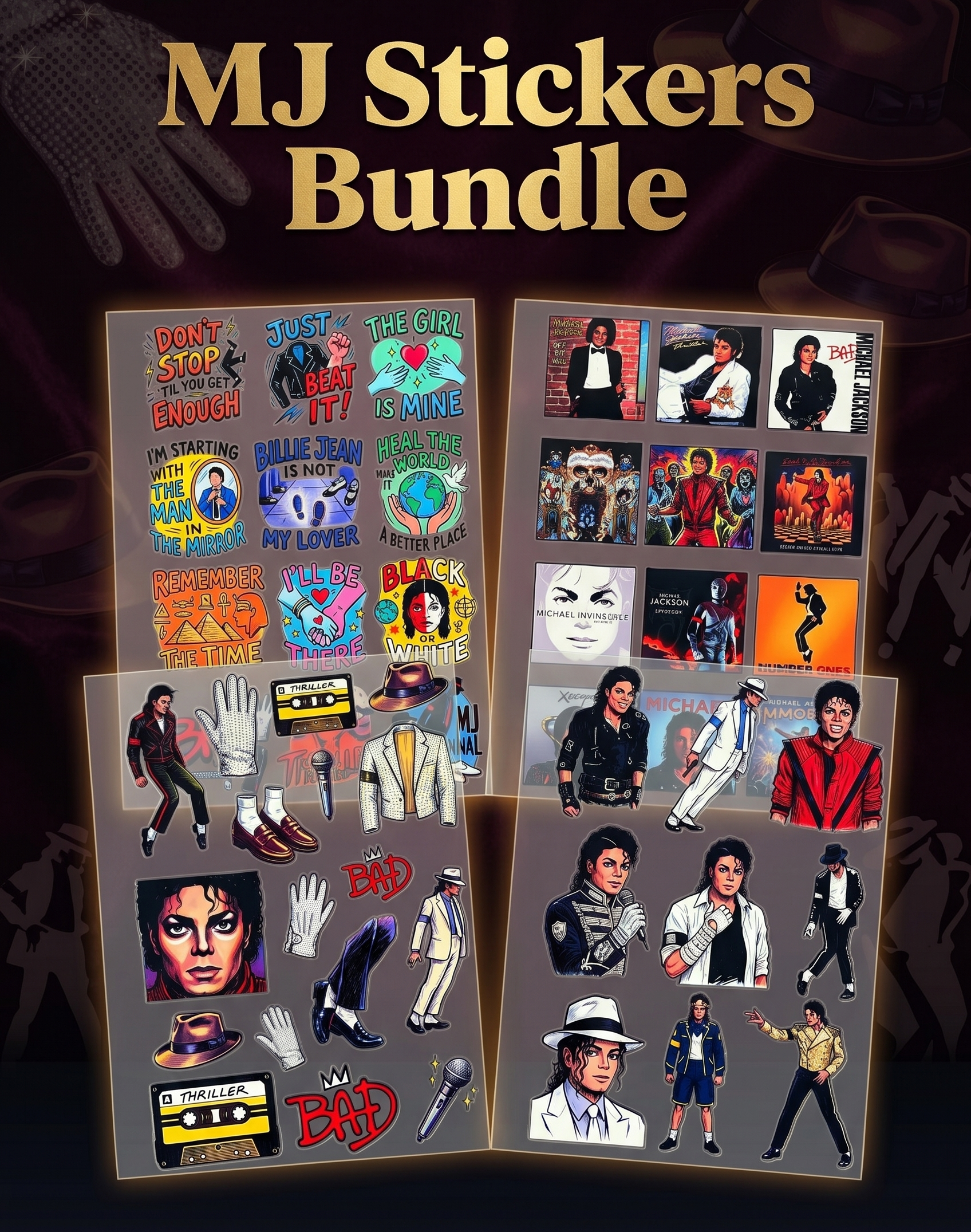 MJ Stickers Bundle