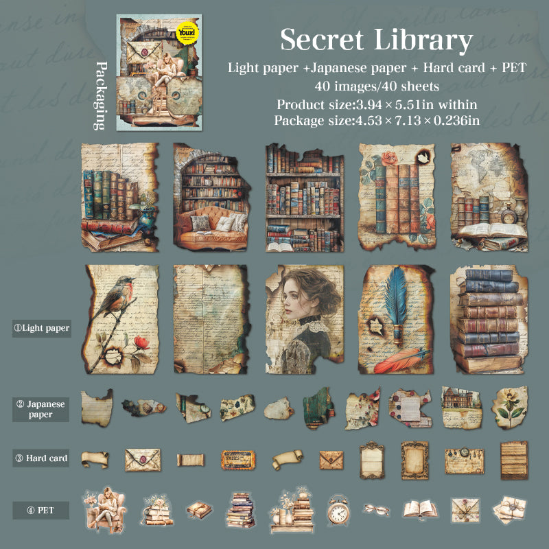 Vintage Mixed pack -40Pcs each pack