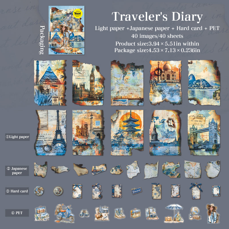 Vintage Mixed pack -40Pcs each pack