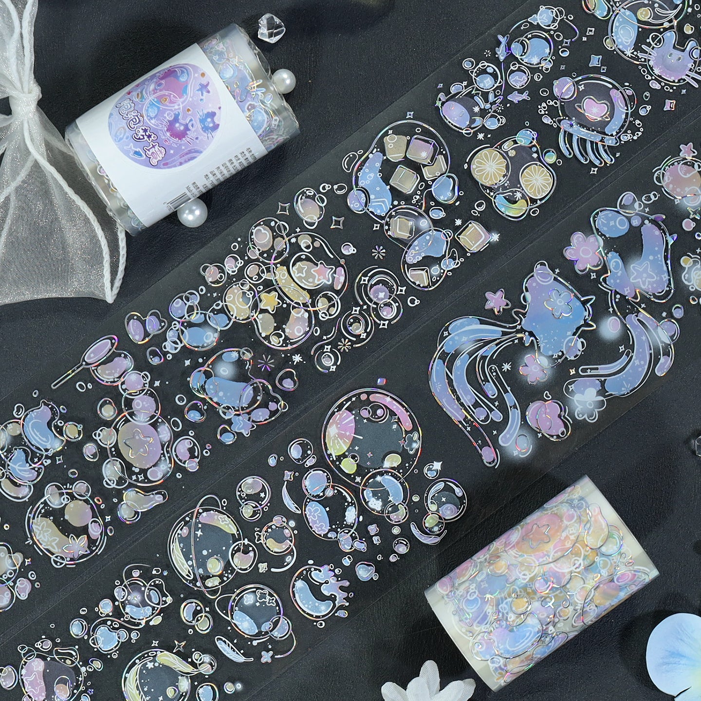 Bubble Dreamland PET Tape (6cm x 2m)