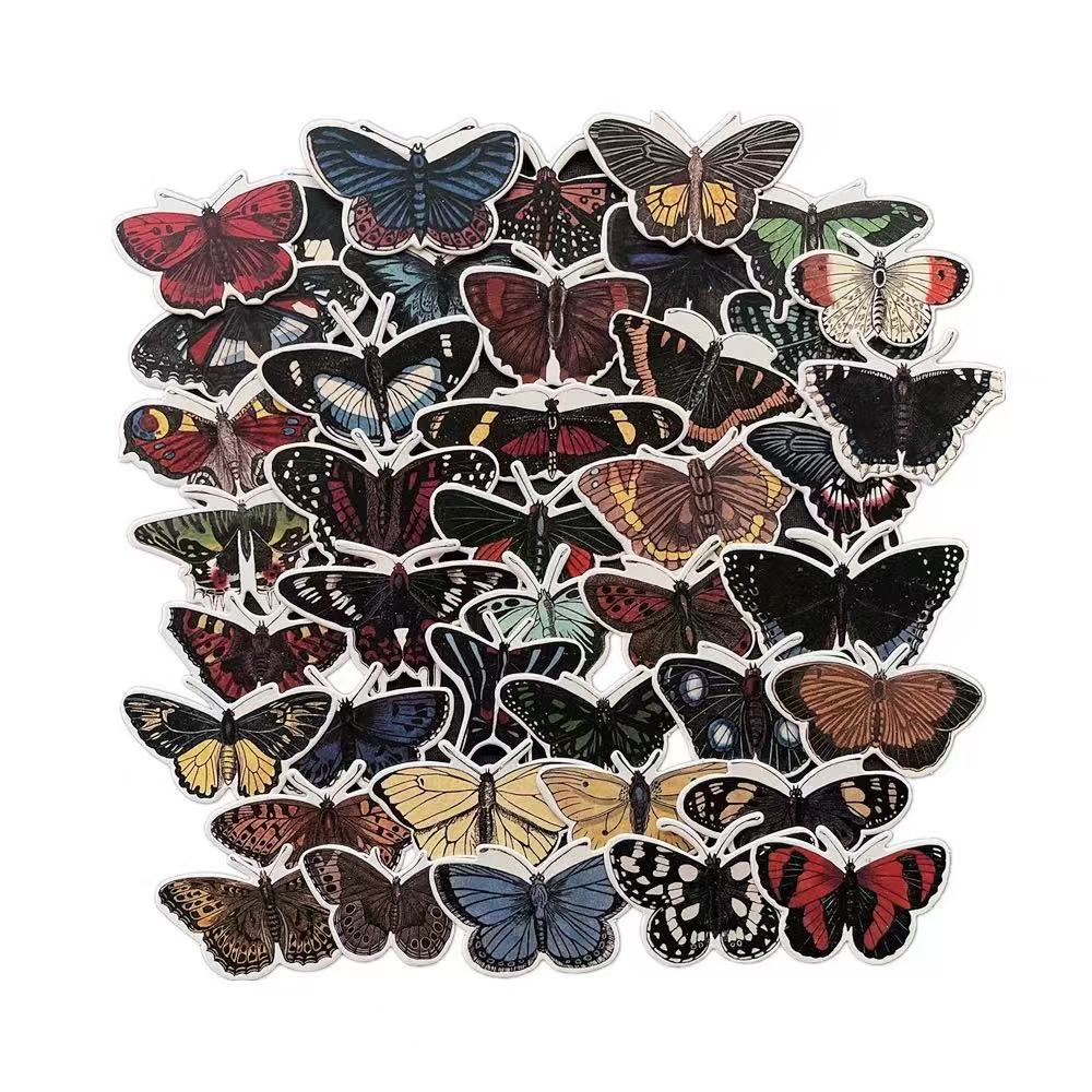 Butterfly Specimen cardstock paper -42Pcs each pack