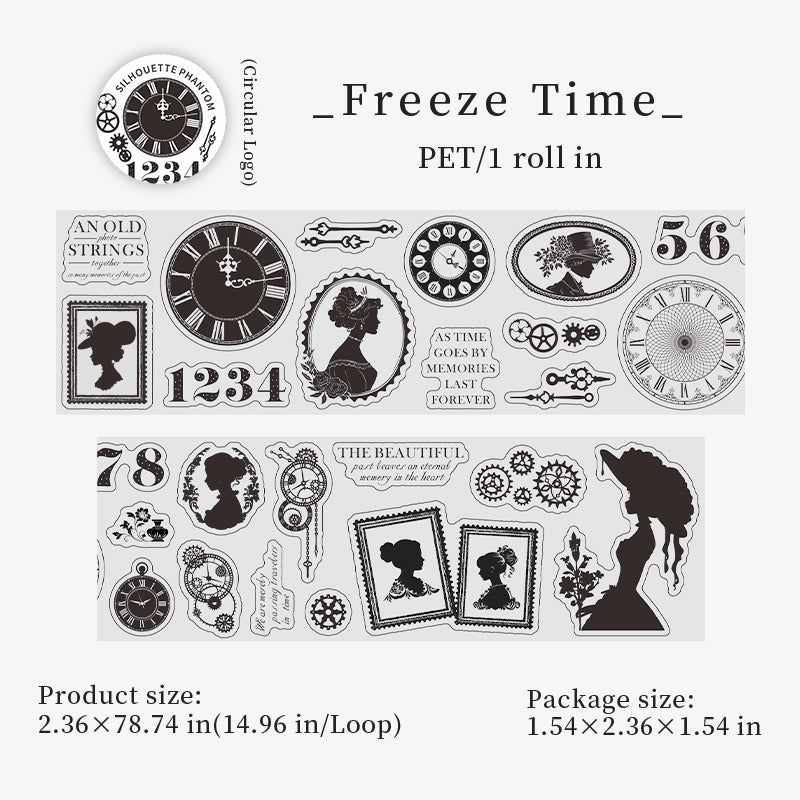 260318 Silhouette Phantom pre-cut PET Tape -6cm*2m