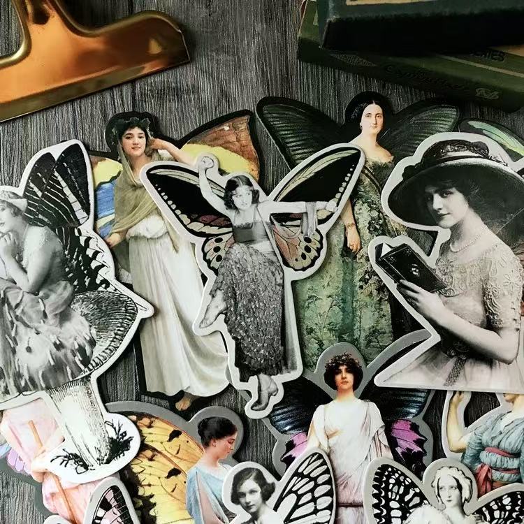 Vintage Fairy Spirit Cardstock -7Pcs each pack