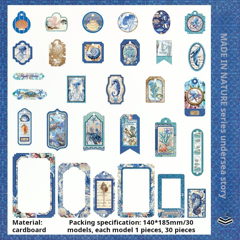0331 Natural Creation Series Paper -30Pcs each pack
