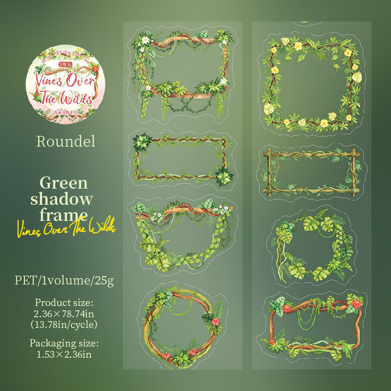Vines Over The Wilds PET Tape (6cm x 2m)