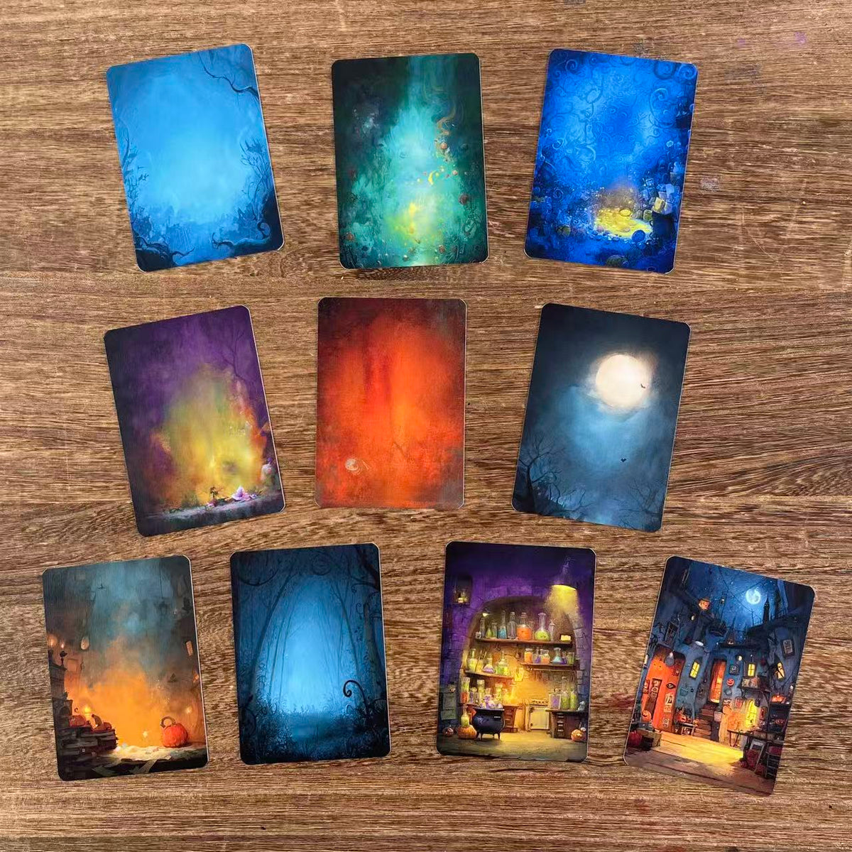 Magical Halloween Forest & Apothecary ATC cards 1 pack 10pcs 2.5*3.5 inch
