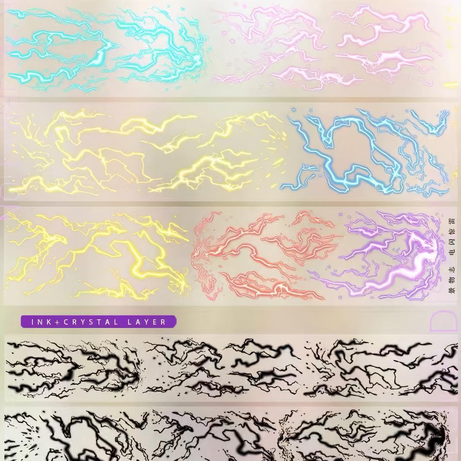 Lightning PET Tape (6 x 81 cm) 1 loop