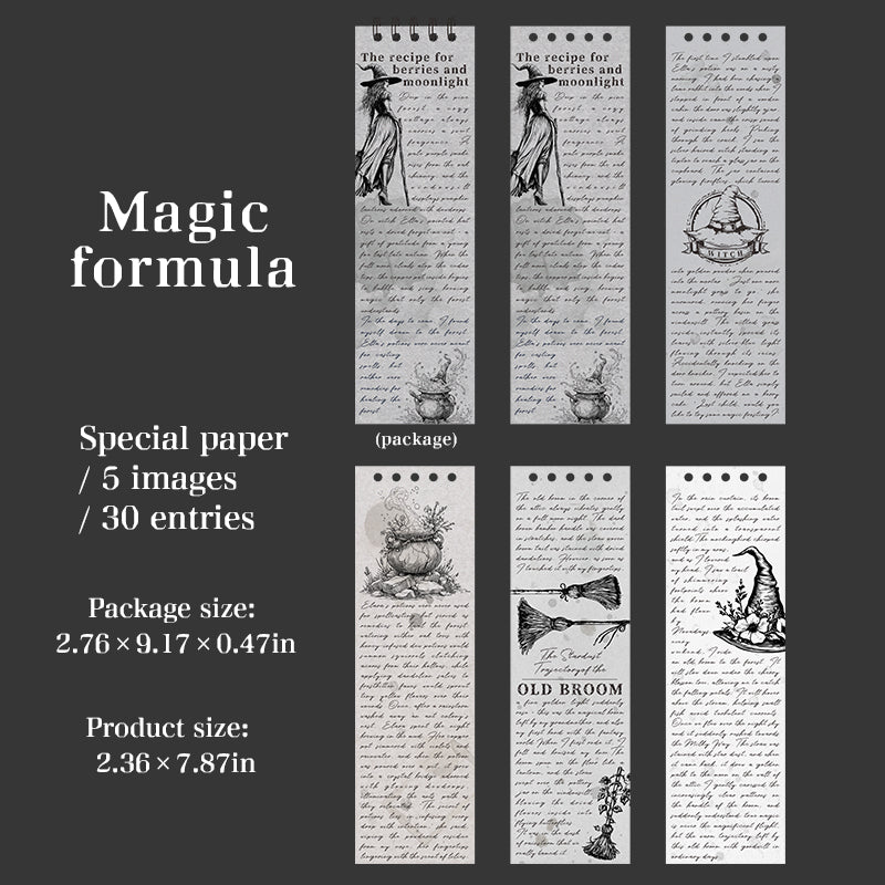 Vintage book paper -30Pcs each pack