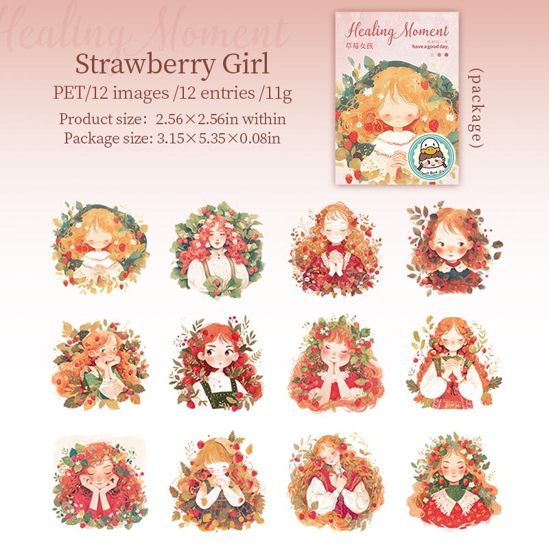 0306 Healing hament Series Sticker -12Pcs each pack
