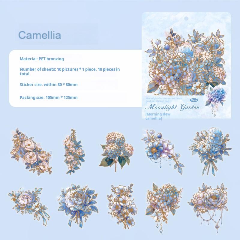 0615 Garden PET sticker -10Pcs each pack