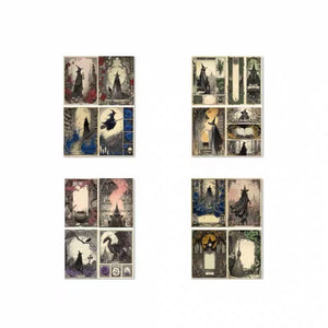 Vintage Dark Magic sheet layout