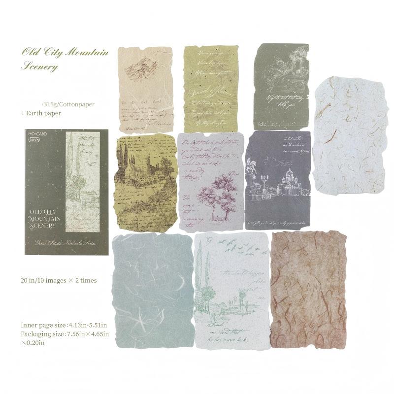 Vintage paper -12Pcs each pack