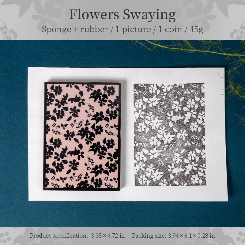 Plant sponge stamp