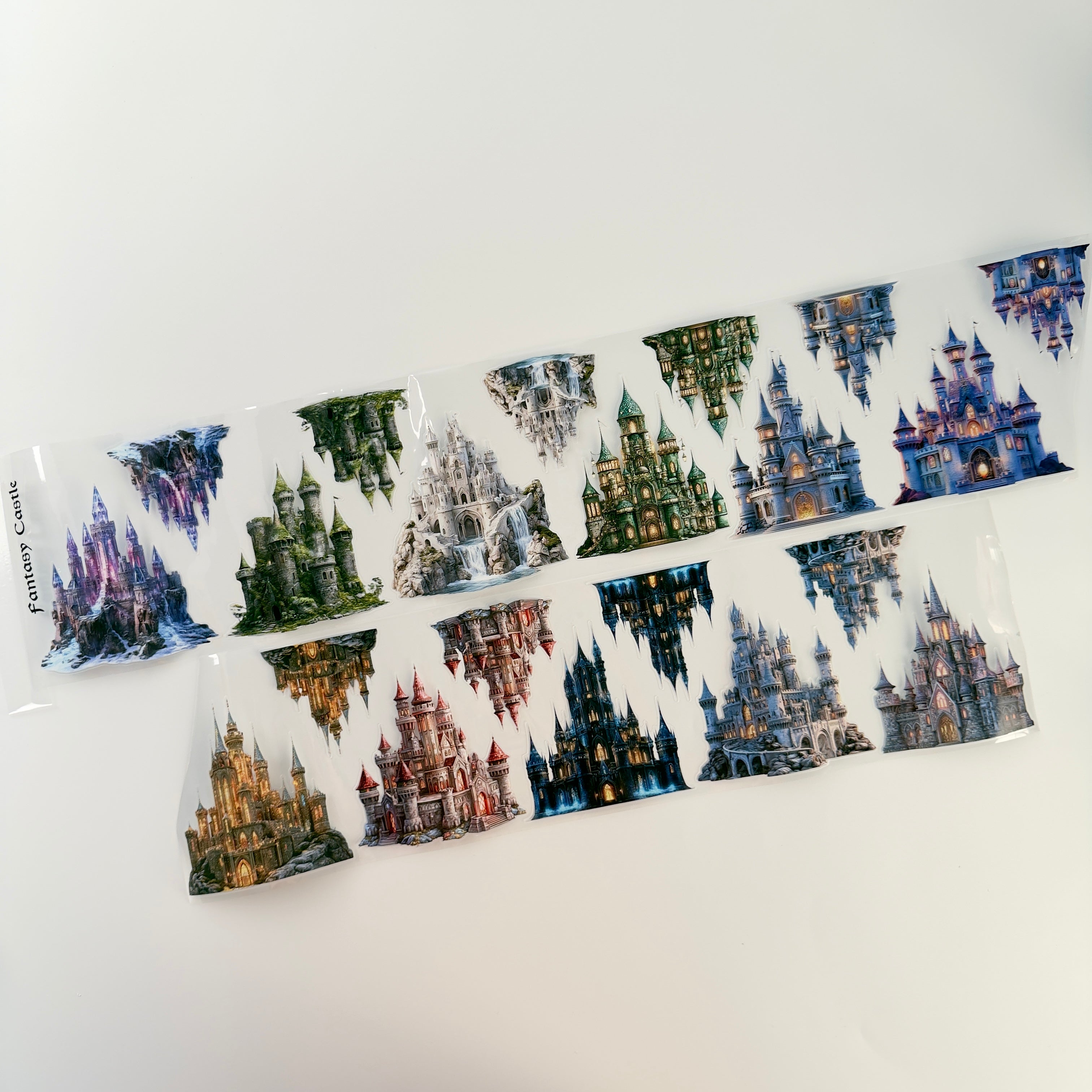 Fantasy Castle Pre cut PET Tape (12cm x 2m)