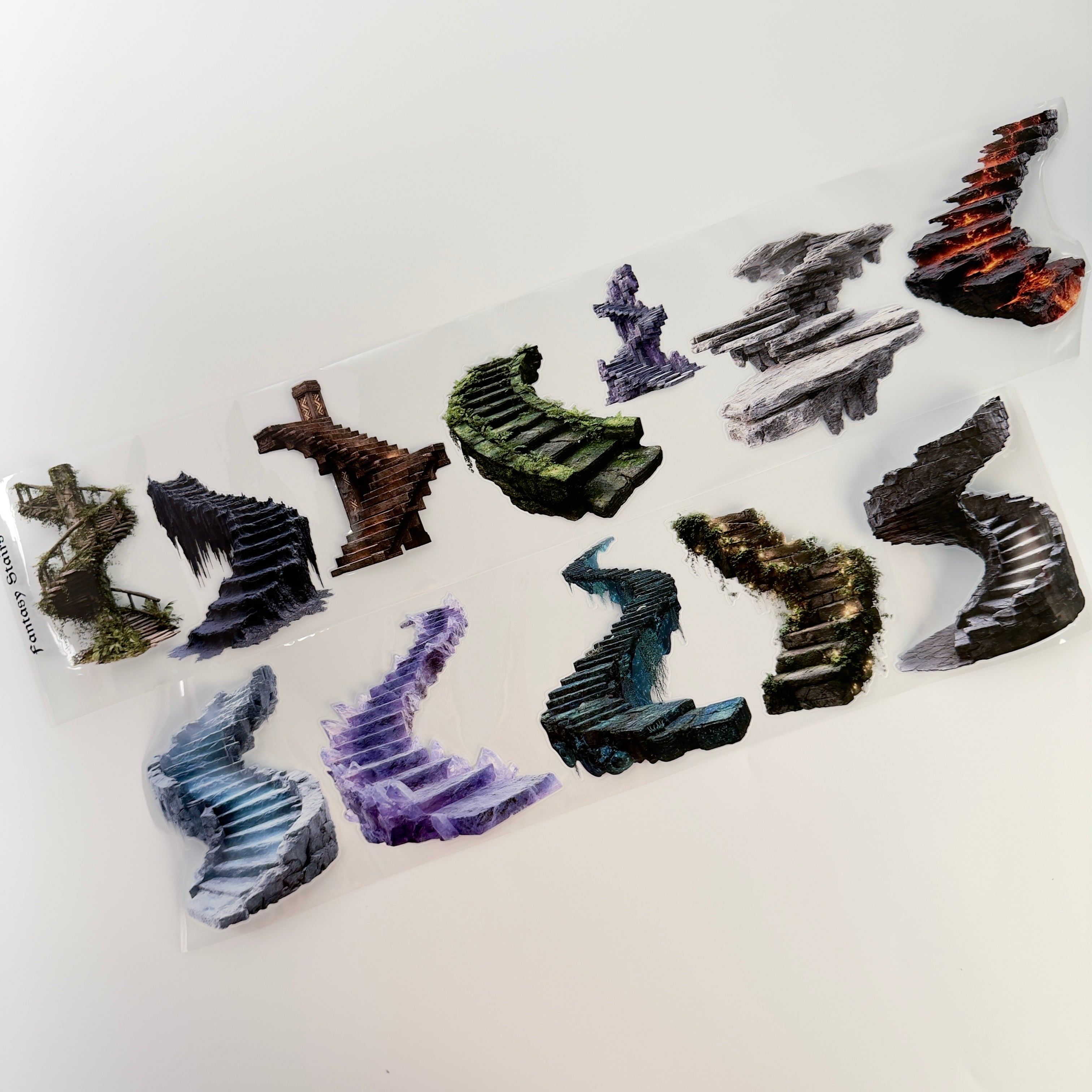 Fantasy Stairs Pre cut PET Tape (12cm x 2m)
