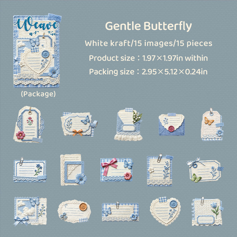 Woven Narratives sticker – view 9