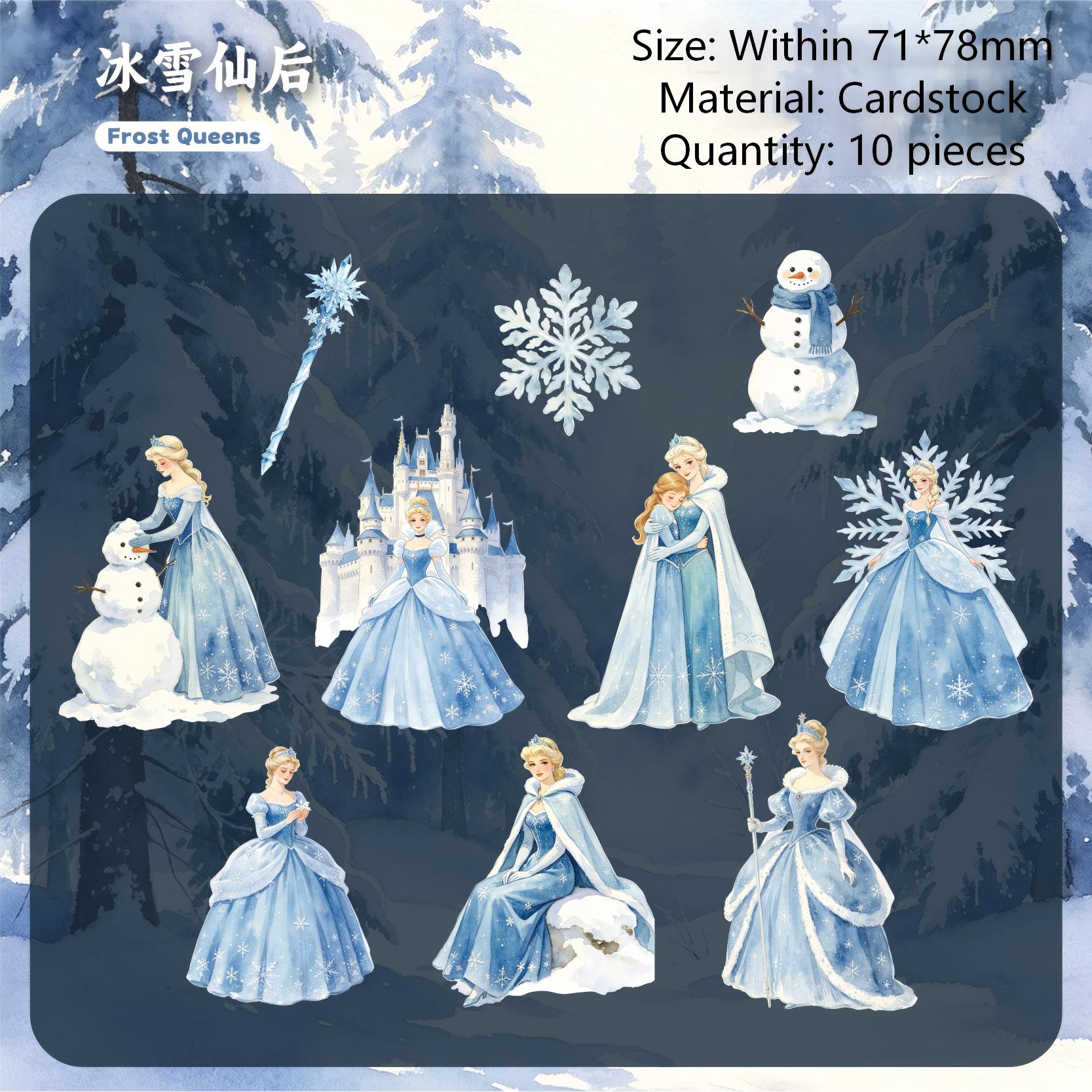Fairy Ballads Cardstock Stickers -10Pcs each pack