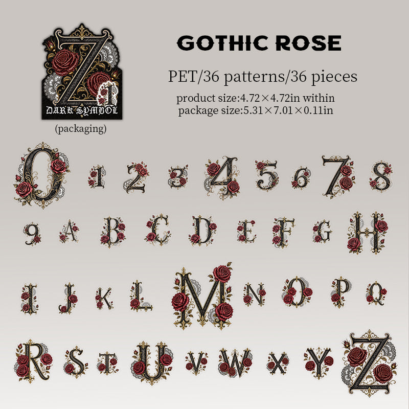 Gothic Rose chart