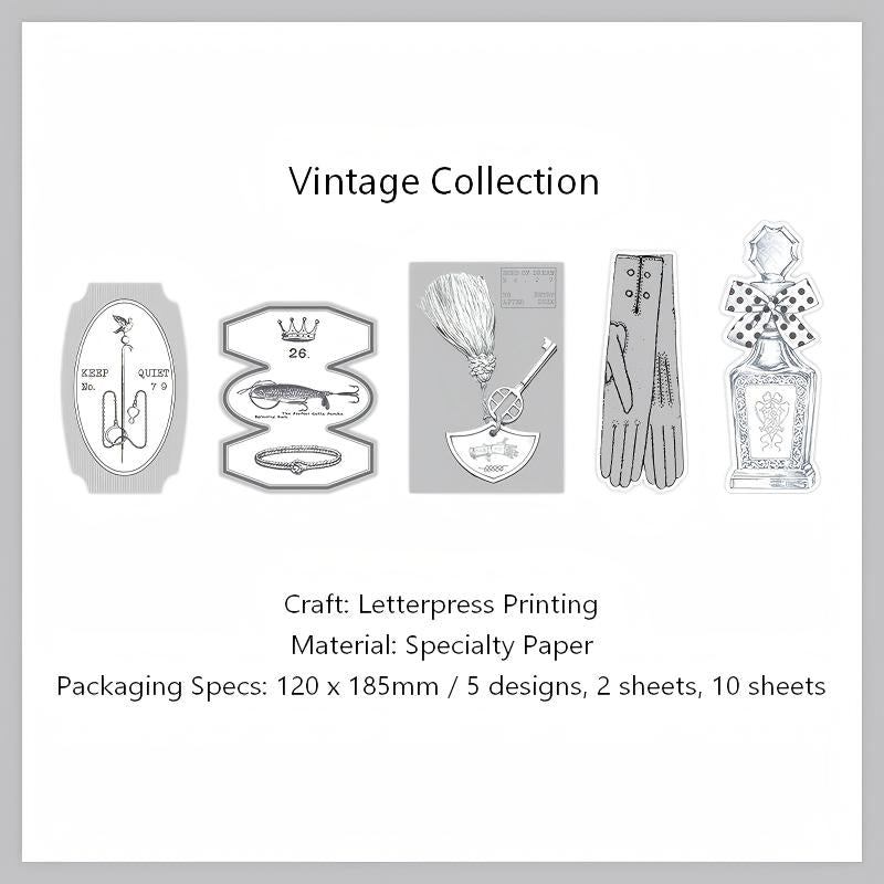 Victoria Journal Paper -10Pcs each pack