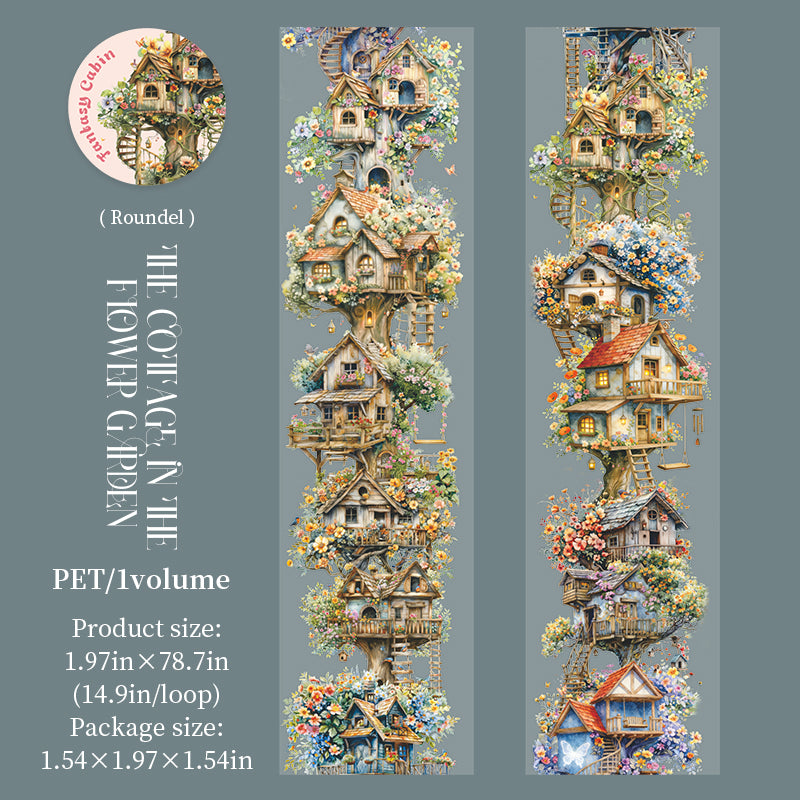 260319 Fantasy Cabin PET Tape -5cm*2m