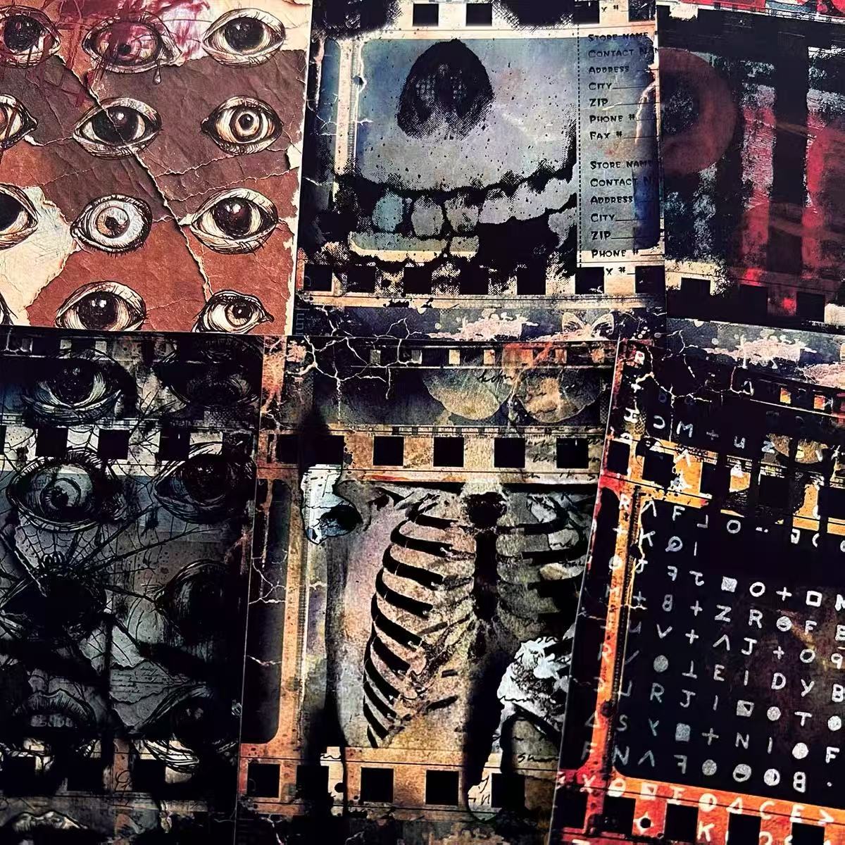 Forensic & Medical papers layered